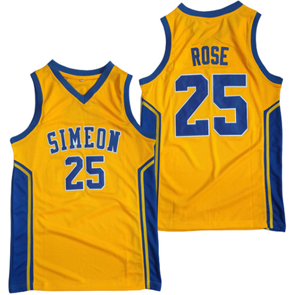 15 derrick rose simeon high school jersey 